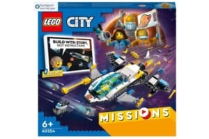 LEGO City Missies Ruimteschip voor missies op Mars